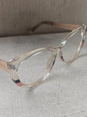 Radley London Ladies Eyeglasses Frame Cat Eye Eyewear FLOSSIE Glasses Clear/Gold
